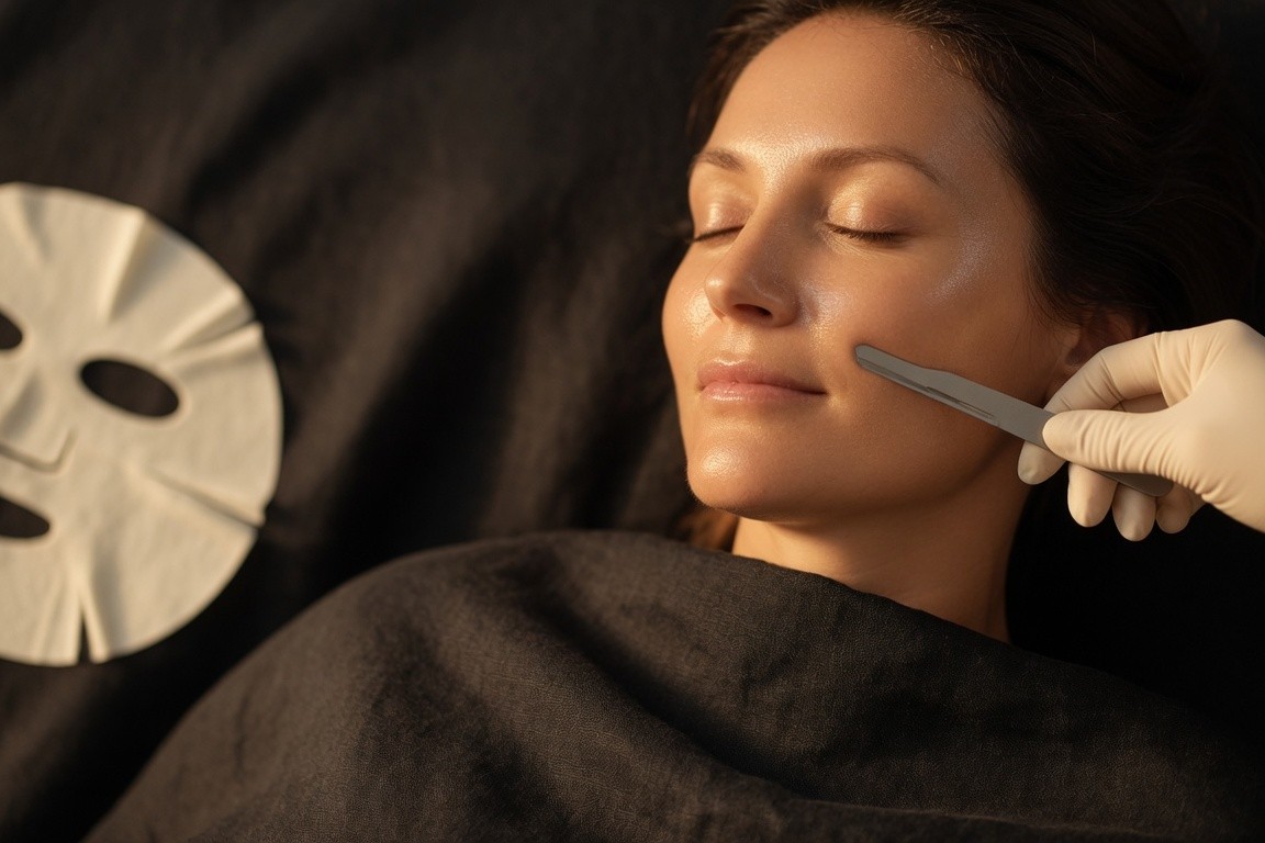 PRO Dermaplaning + Peptide Mask promotion at MAesthetics Calgary